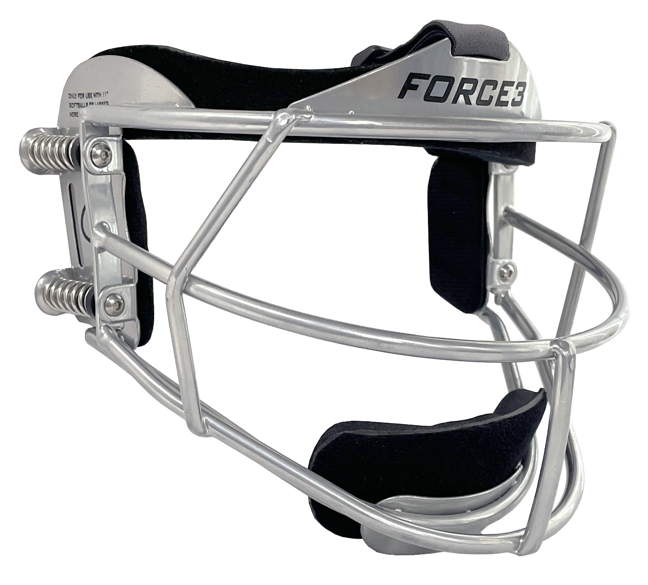 A SOFTBALL FIELDERS DEFENDER SILVER  MASK