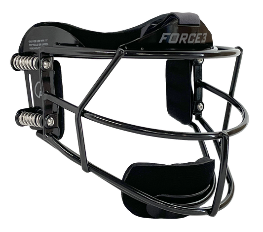 A SOFTBALL FIELDERS DEFENDER BLACK MASK