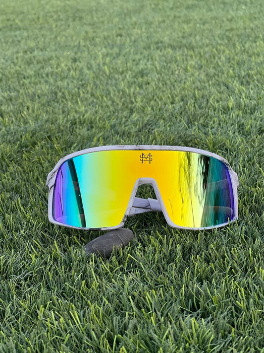 A META SHADES “GHOST” White (Marble)-Gold/Green