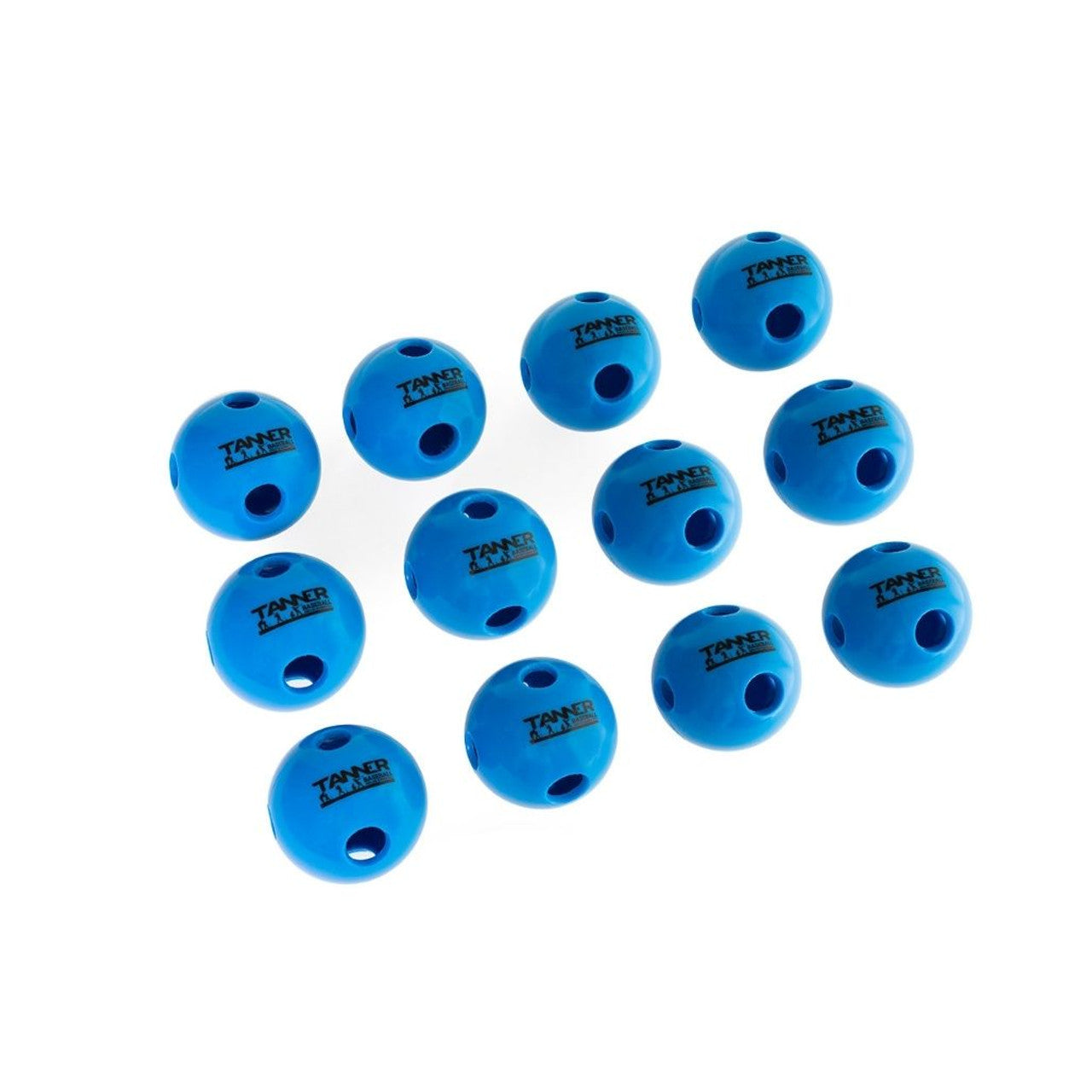 A TANNER Limited Flight Baseballs - Soft Rubber Training Baseball Balls