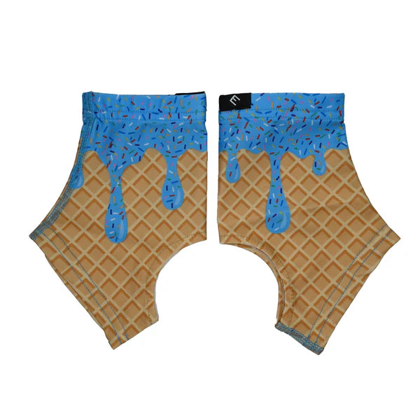ELITE BLUE ICE CREAM CLEAT COVERS