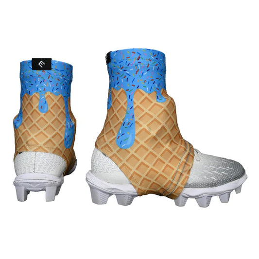 ELITE BLUE ICE CREAM CLEAT COVERS